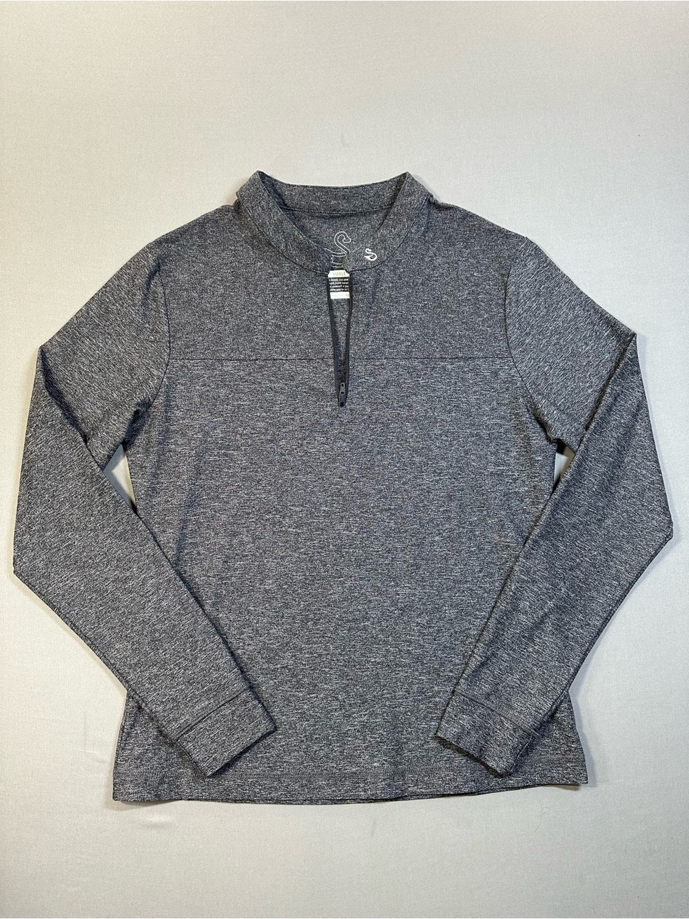 Swannies Golf Quarter Zip Pullover, Stand Neck - Mens Small